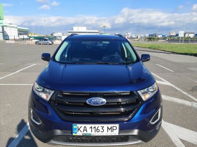 Синій Форд Едж, об'ємом двигуна 2 л та пробігом 141 тис. км за 14300 $, фото 1 на Automoto.ua