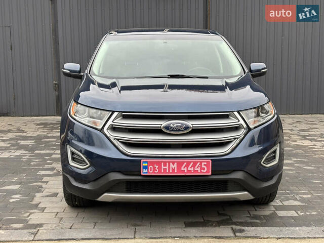 Синій Форд Едж, об'ємом двигуна 2 л та пробігом 200 тис. км за 14400 $, фото 1 на Automoto.ua