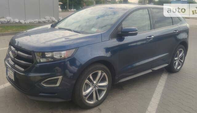 Синий Форд Эдж, объемом двигателя 2.72 л и пробегом 138 тыс. км за 18900 $, фото 1 на Automoto.ua