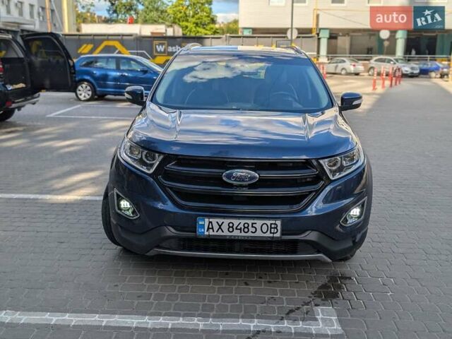 Синій Форд Едж, об'ємом двигуна 2 л та пробігом 85 тис. км за 14000 $, фото 1 на Automoto.ua