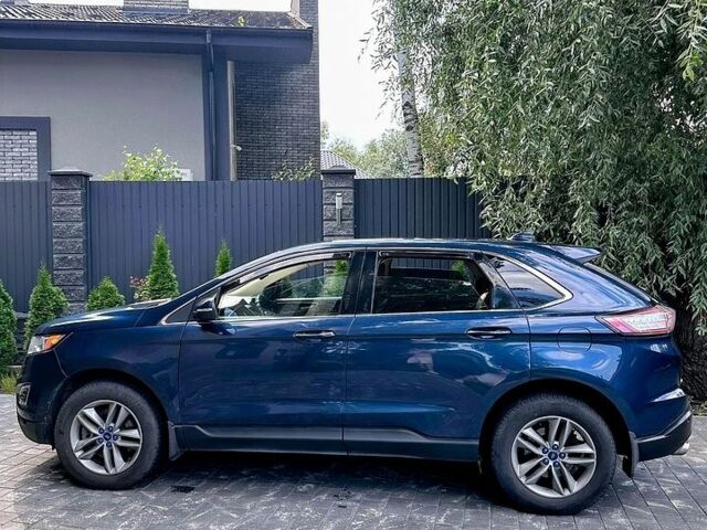 Синій Форд Едж, об'ємом двигуна 2 л та пробігом 108 тис. км за 16500 $, фото 1 на Automoto.ua