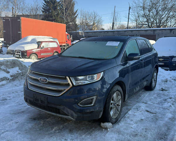 Синий Форд Эдж, объемом двигателя 2 л и пробегом 170 тыс. км за 10700 $, фото 1 на Automoto.ua