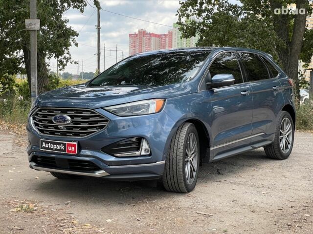 Синій Форд Едж, об'ємом двигуна 2 л та пробігом 119 тис. км за 24490 $, фото 1 на Automoto.ua