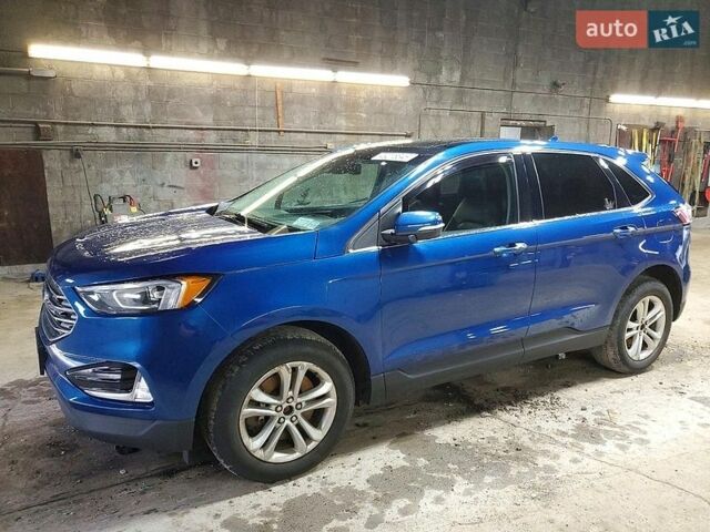 Синий Форд Эдж, объемом двигателя 2 л и пробегом 76 тыс. км за 3500 $, фото 1 на Automoto.ua