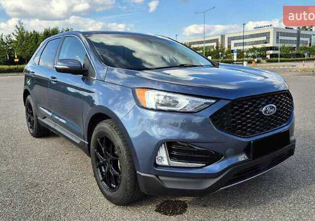 Синій Форд Едж, об'ємом двигуна 2 л та пробігом 77 тис. км за 15500 $, фото 1 на Automoto.ua