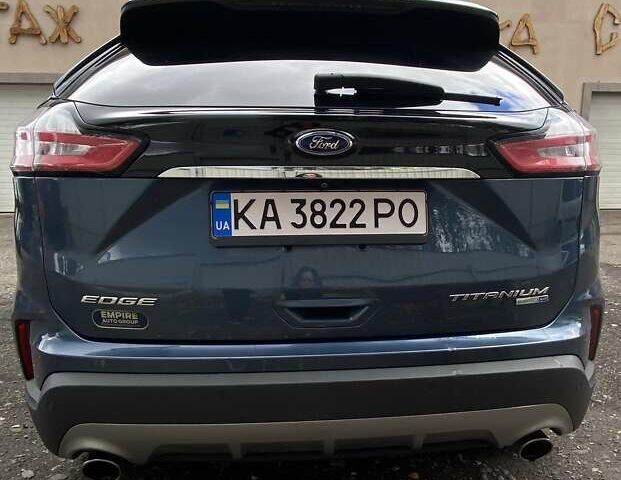 Форд Эдж 2019 в Киеве на Automoto.ua Синий Форд Эдж, объемом двигателя 2 л и пробегом 59 тыс. км за 16700 $, фото 1 на Automoto.ua