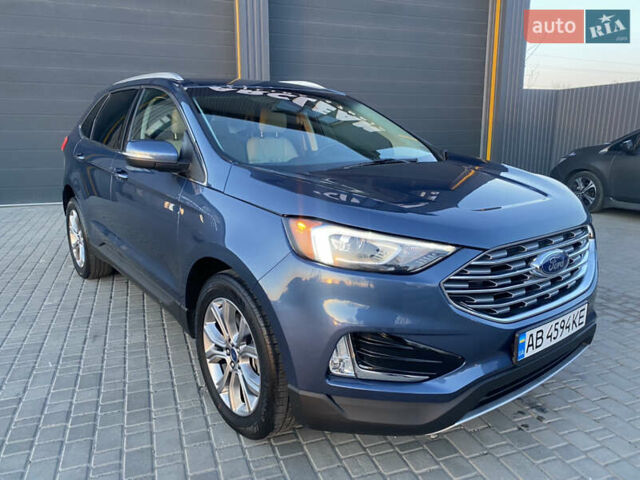 Синій Форд Едж, об'ємом двигуна 2 л та пробігом 44 тис. км за 19000 $, фото 1 на Automoto.ua