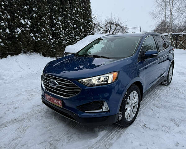 Синій Форд Едж, об'ємом двигуна 2 л та пробігом 252 тис. км за 17800 $, фото 1 на Automoto.ua
