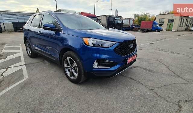 Синій Форд Едж, об'ємом двигуна 2 л та пробігом 118 тис. км за 22000 $, фото 1 на Automoto.ua