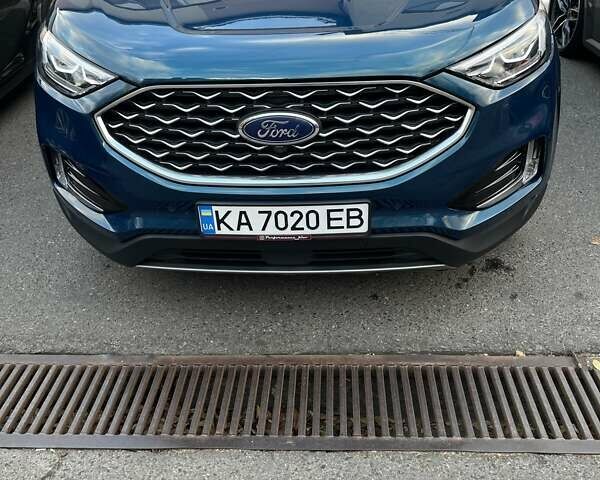 Синій Форд Едж, об'ємом двигуна 2 л та пробігом 87 тис. км за 21999 $, фото 1 на Automoto.ua