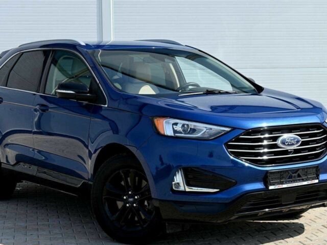 Синий Форд Эдж, объемом двигателя 2 л и пробегом 45 тыс. км за 12545 $, фото 1 на Automoto.ua