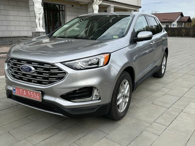 Синий Форд Эдж, объемом двигателя 2 л и пробегом 96 тыс. км за 21000 $, фото 1 на Automoto.ua