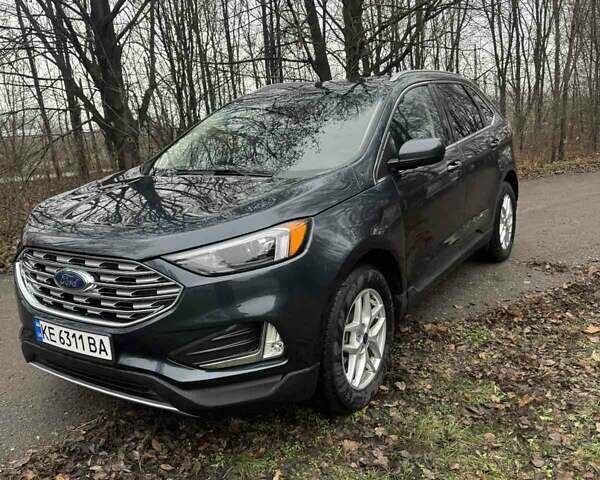 Синій Форд Едж, об'ємом двигуна 2 л та пробігом 72 тис. км за 21800 $, фото 1 на Automoto.ua
