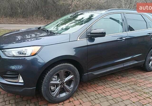 Синий Форд Эдж, объемом двигателя 2 л и пробегом 51 тыс. км за 21222 $, фото 1 на Automoto.ua