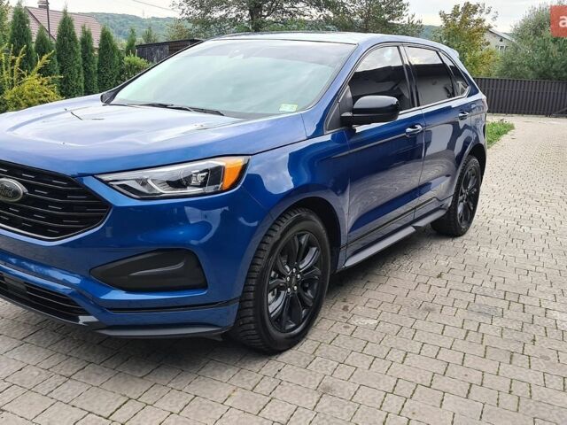 Синій Форд Едж, об'ємом двигуна 2 л та пробігом 126 тис. км за 17400 $, фото 1 на Automoto.ua