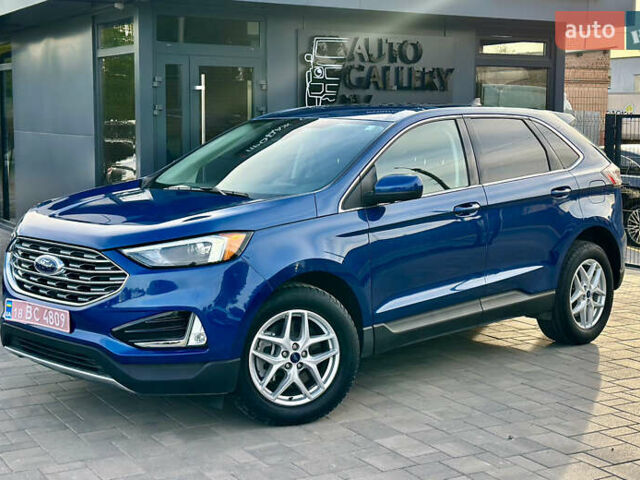 Синій Форд Едж, об'ємом двигуна 2 л та пробігом 38 тис. км за 19999 $, фото 1 на Automoto.ua