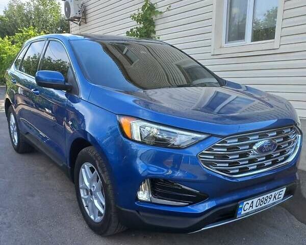 Синій Форд Едж, об'ємом двигуна 2 л та пробігом 19 тис. км за 21500 $, фото 1 на Automoto.ua