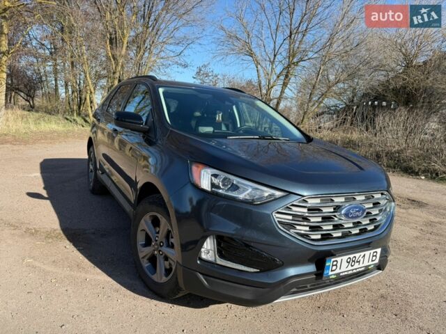 Синій Форд Едж, об'ємом двигуна 2 л та пробігом 39 тис. км за 22800 $, фото 1 на Automoto.ua