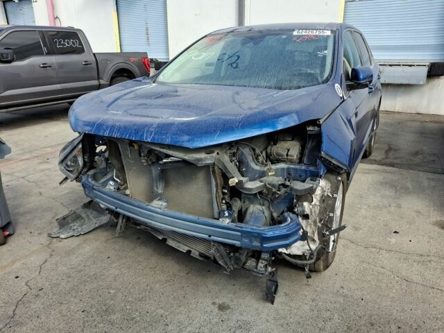 Синий Форд Эдж, объемом двигателя 2 л и пробегом 66 тыс. км за 15199 $, фото 1 на Automoto.ua