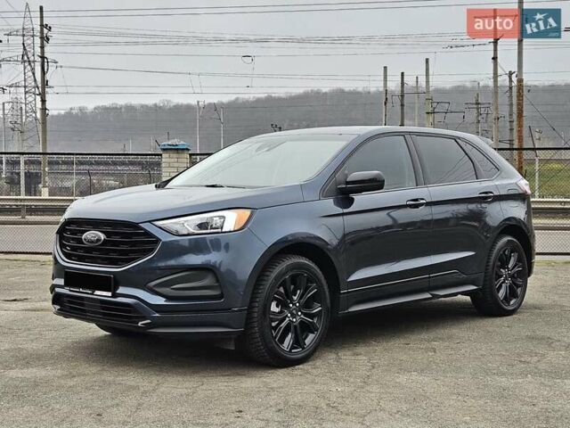 Синий Форд Эдж, объемом двигателя 2 л и пробегом 20 тыс. км за 23990 $, фото 1 на Automoto.ua