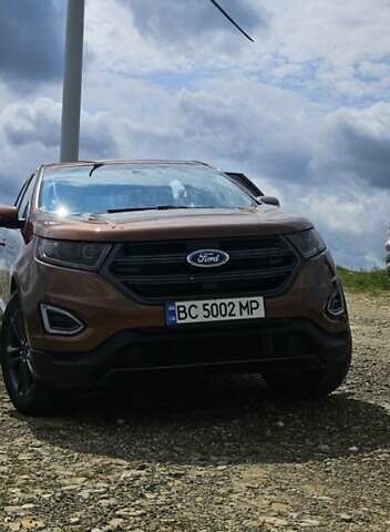 Форд Эдж 2017 в Львове на Automoto.ua Оранжевый Форд Эдж, объемом двигателя 3.5 л и пробегом 128 тыс. км за 18550 $, фото 1 на Automoto.ua