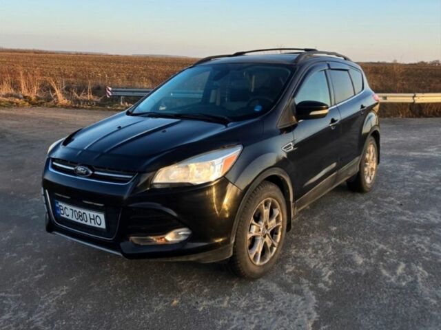 Чорний Форд Ескейп, об'ємом двигуна 2 л та пробігом 284 тис. км за 9500 $, фото 1 на Automoto.ua