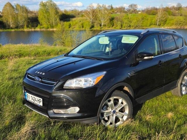 Чорний Форд Ескейп, об'ємом двигуна 2 л та пробігом 105 тис. км за 9300 $, фото 1 на Automoto.ua