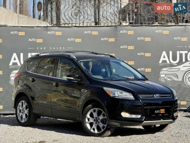Черный Форд Эскейп, объемом двигателя 2 л и пробегом 153 тыс. км за 13500 $, фото 1 на Automoto.ua