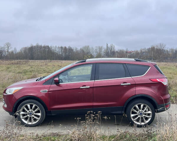Красный Форд Эскейп, объемом двигателя 1.6 л и пробегом 81 тыс. км за 13000 $, фото 1 на Automoto.ua