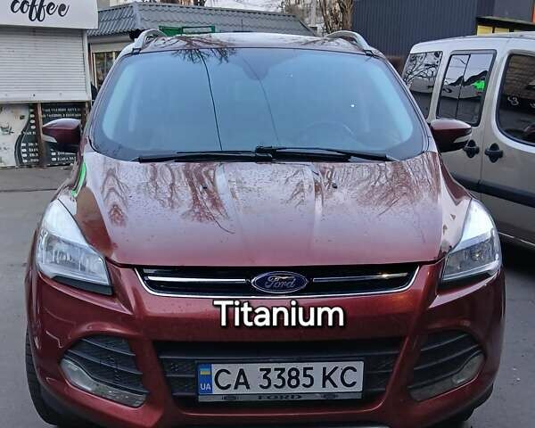 Форд Ескейп 2016 у Києві на Automoto.ua Червоний Форд Ескейп, об'ємом двигуна 1.6 л та пробігом 104 тис. км за 14200 $, фото 1 на Automoto.ua