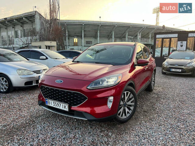 Красный Форд Эскейп, объемом двигателя 2.5 л и пробегом 66 тыс. км за 22200 $, фото 1 на Automoto.ua