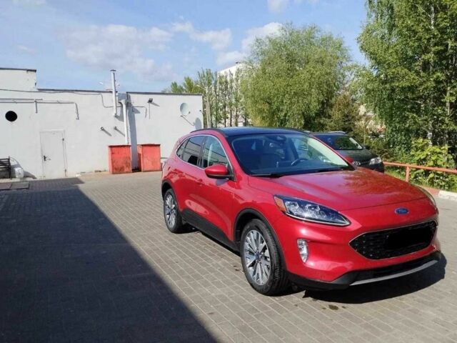 Красный Форд Эскейп, объемом двигателя 2 л и пробегом 93 тыс. км за 15700 $, фото 1 на Automoto.ua