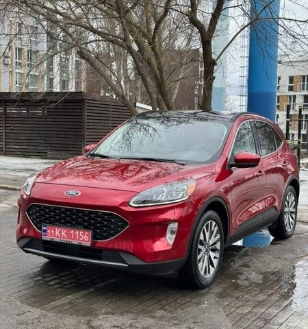 Красный Форд Эскейп, объемом двигателя 2 л и пробегом 96 тыс. км за 21200 $, фото 1 на Automoto.ua