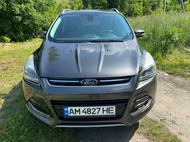 Форд Эскейп 2015 в Житомире на Automoto.ua Серый Форд Эскейп, объемом двигателя 2 л и пробегом 106 тыс. км за 13500 $, фото 1 на Automoto.ua