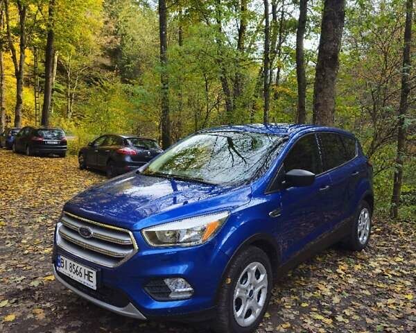 Синий Форд Эскейп, объемом двигателя 2.5 л и пробегом 110 тыс. км за 11000 $, фото 1 на Automoto.ua