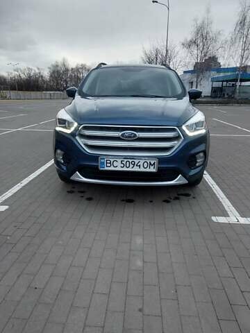 Синий Форд Эскейп, объемом двигателя 1.5 л и пробегом 96 тыс. км за 14200 $, фото 1 на Automoto.ua