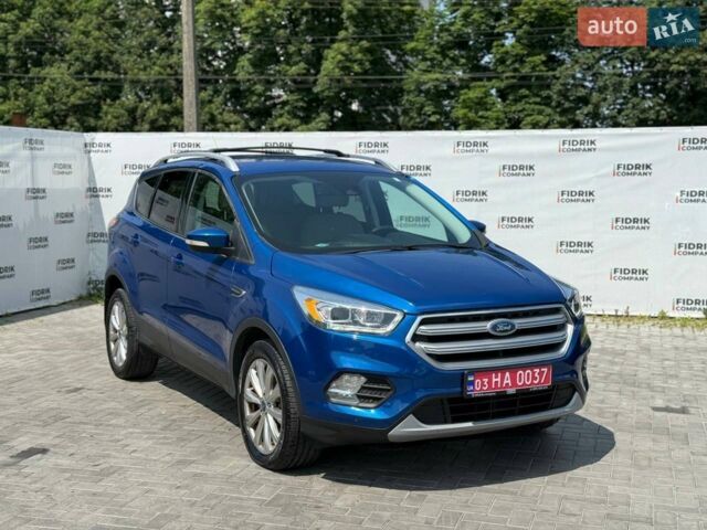 Синий Форд Эскейп, объемом двигателя 1.5 л и пробегом 156 тыс. км за 8800 $, фото 1 на Automoto.ua