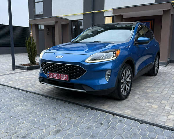 Синий Форд Эскейп, объемом двигателя 2.5 л и пробегом 83 тыс. км за 21000 $, фото 1 на Automoto.ua