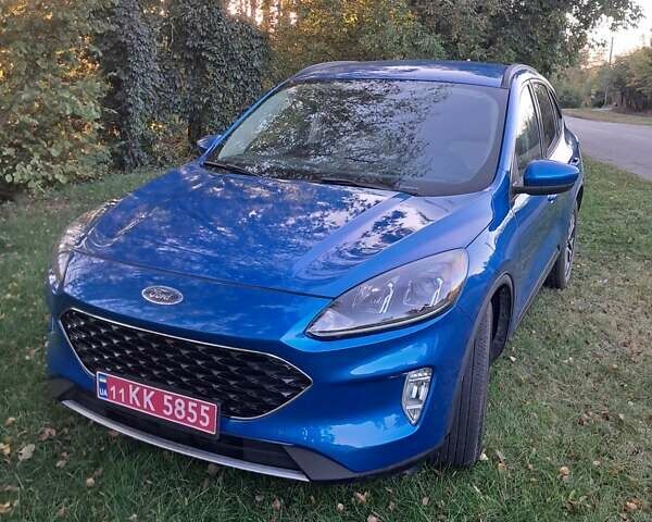 Синий Форд Эскейп, объемом двигателя 1.5 л и пробегом 94 тыс. км за 16200 $, фото 1 на Automoto.ua