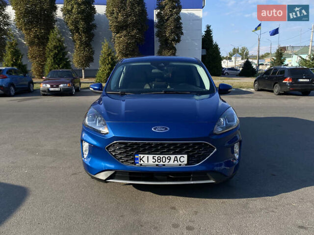 Синий Форд Эскейп, объемом двигателя 1.5 л и пробегом 55 тыс. км за 18700 $, фото 1 на Automoto.ua