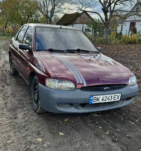 Червоний Форд Ескорт, об'ємом двигуна 1.4 л та пробігом 305 тис. км за 1200 $, фото 1 на Automoto.ua