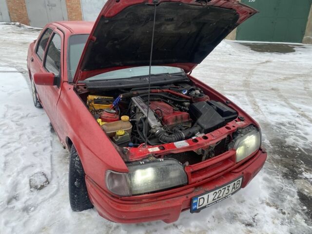 Червоний Форд Ескорт, об'ємом двигуна 2 л та пробігом 200 тис. км за 1250 $, фото 1 на Automoto.ua