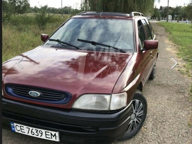 Червоний Форд Ескорт, об'ємом двигуна 1.6 л та пробігом 220 тис. км за 1800 $, фото 1 на Automoto.ua