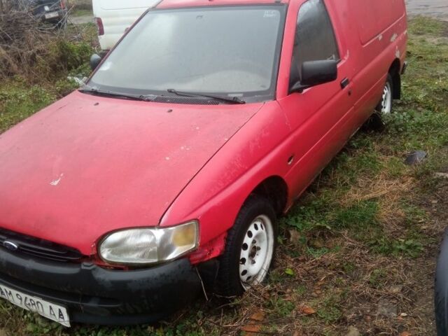 Червоний Форд Ескорт, об'ємом двигуна 1 л та пробігом 122 тис. км за 550 $, фото 1 на Automoto.ua