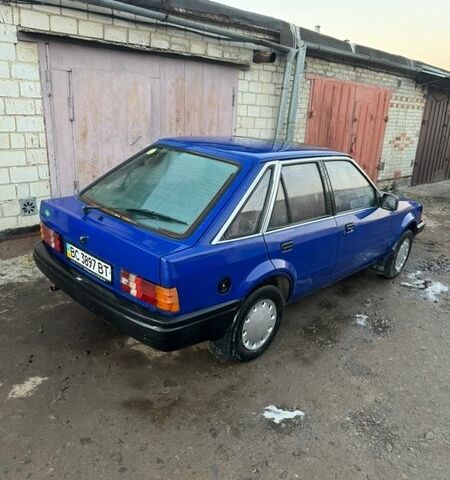 Синий Форд Эскорт, объемом двигателя 1.1 л и пробегом 69 тыс. км за 950 $, фото 1 на Automoto.ua