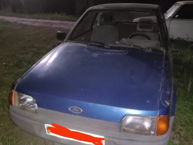 Синій Форд Ескорт, об'ємом двигуна 1.3 л та пробігом 260 тис. км за 2000 $, фото 1 на Automoto.ua