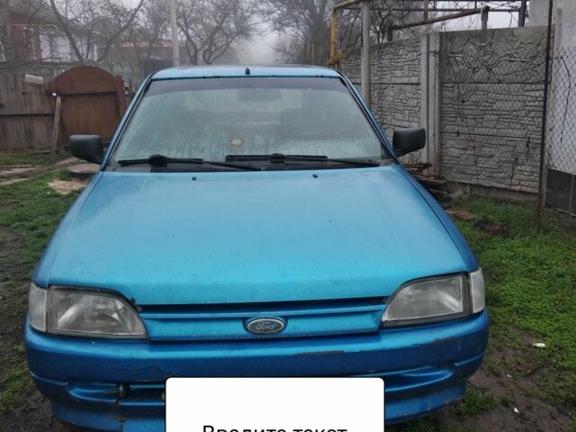 Синій Форд Ескорт, об'ємом двигуна 1.4 л та пробігом 150 тис. км за 1000 $, фото 1 на Automoto.ua