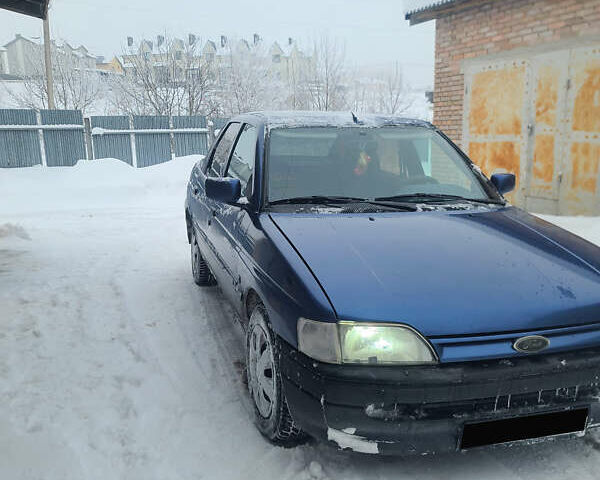 Синій Форд Ескорт, об'ємом двигуна 1.6 л та пробігом 225 тис. км за 999 $, фото 1 на Automoto.ua