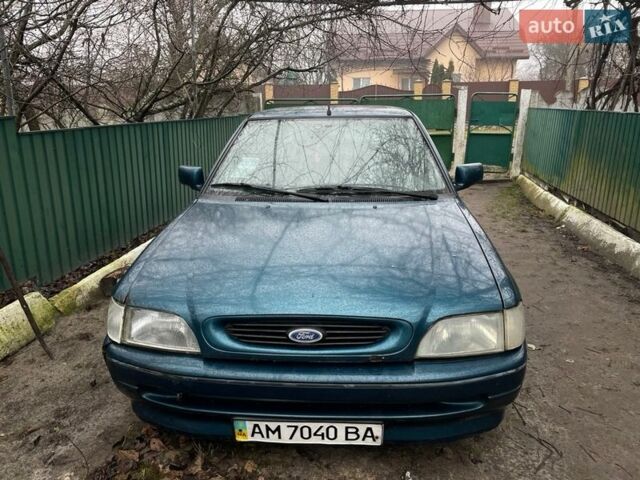 Синій Форд Ескорт, об'ємом двигуна 1.6 л та пробігом 93 тис. км за 800 $, фото 1 на Automoto.ua