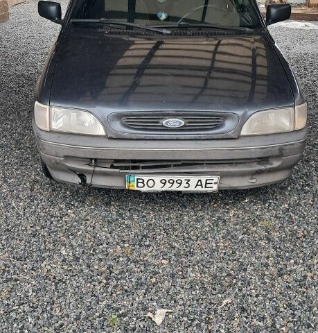 Синий Форд Эскорт, объемом двигателя 2 л и пробегом 1000 тыс. км за 1160 $, фото 1 на Automoto.ua